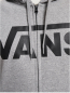 Preview: VANS CLASSIC ZIP HOODIE II CEMENT HEATHER/BLACK